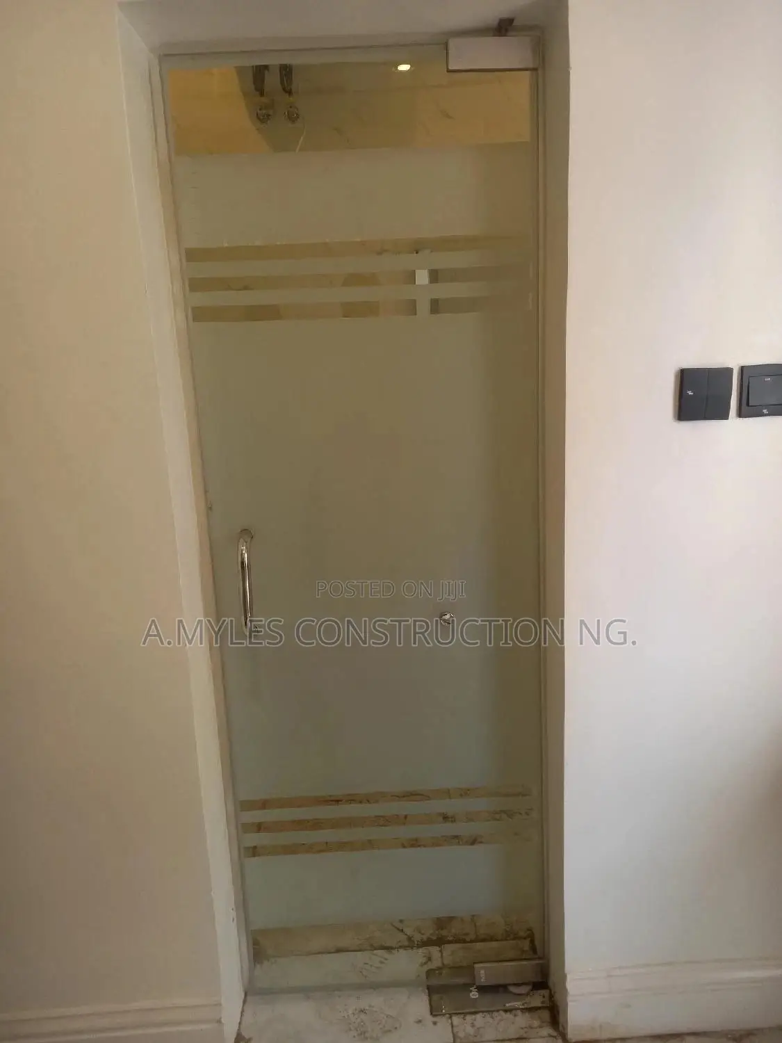 Tempered Swing Door Glass