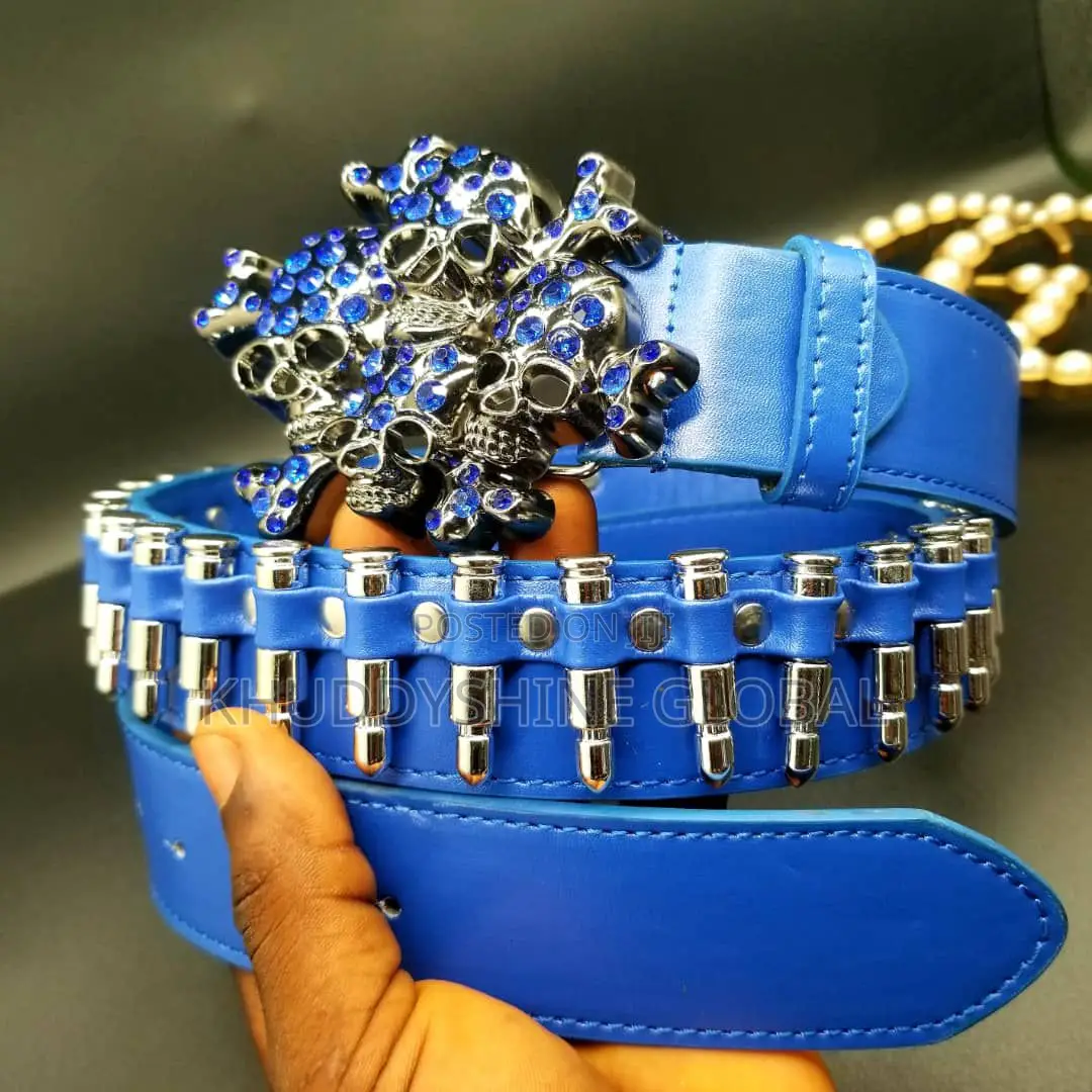 Skeleton Head High Quality Belts