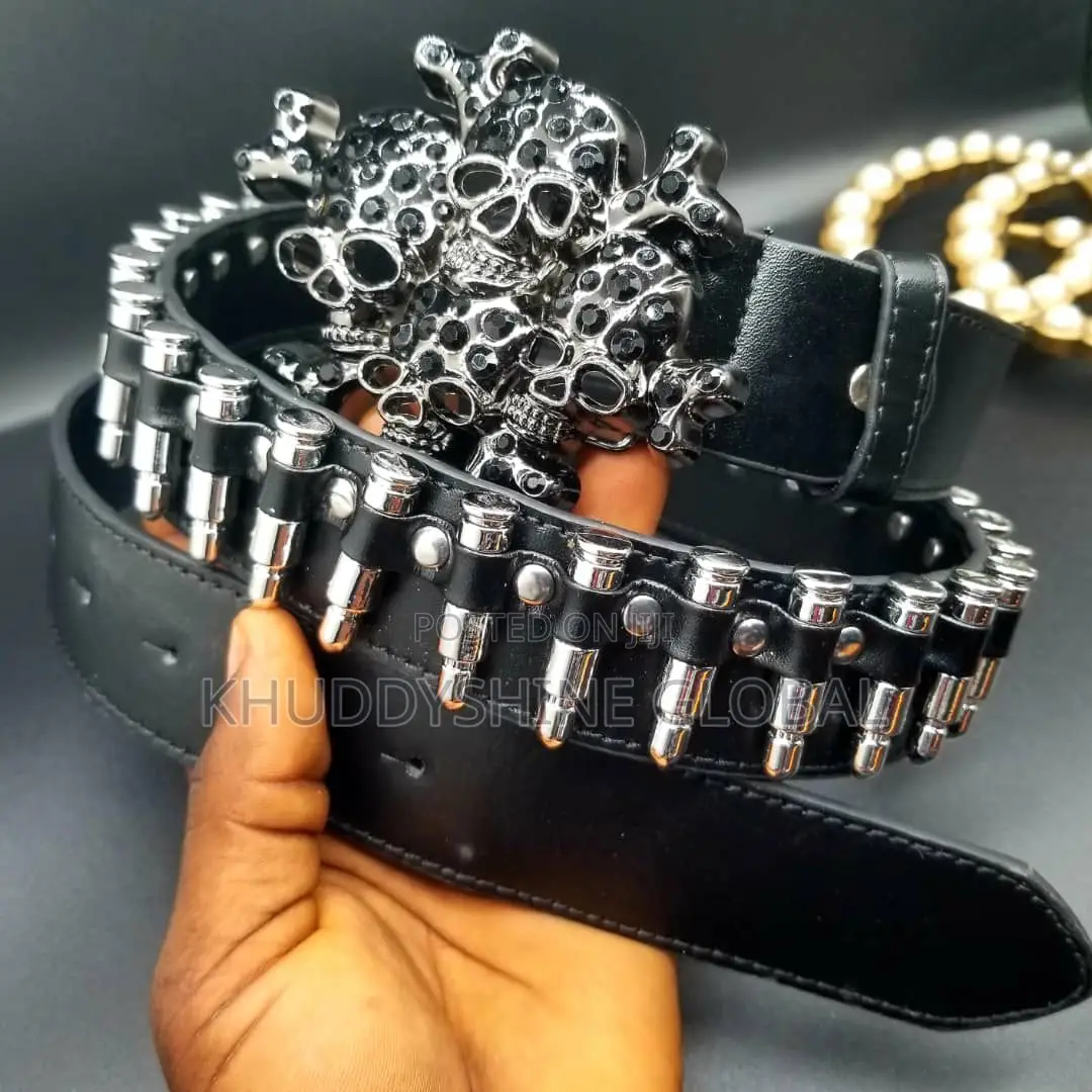 Skeleton Head High Quality Belts