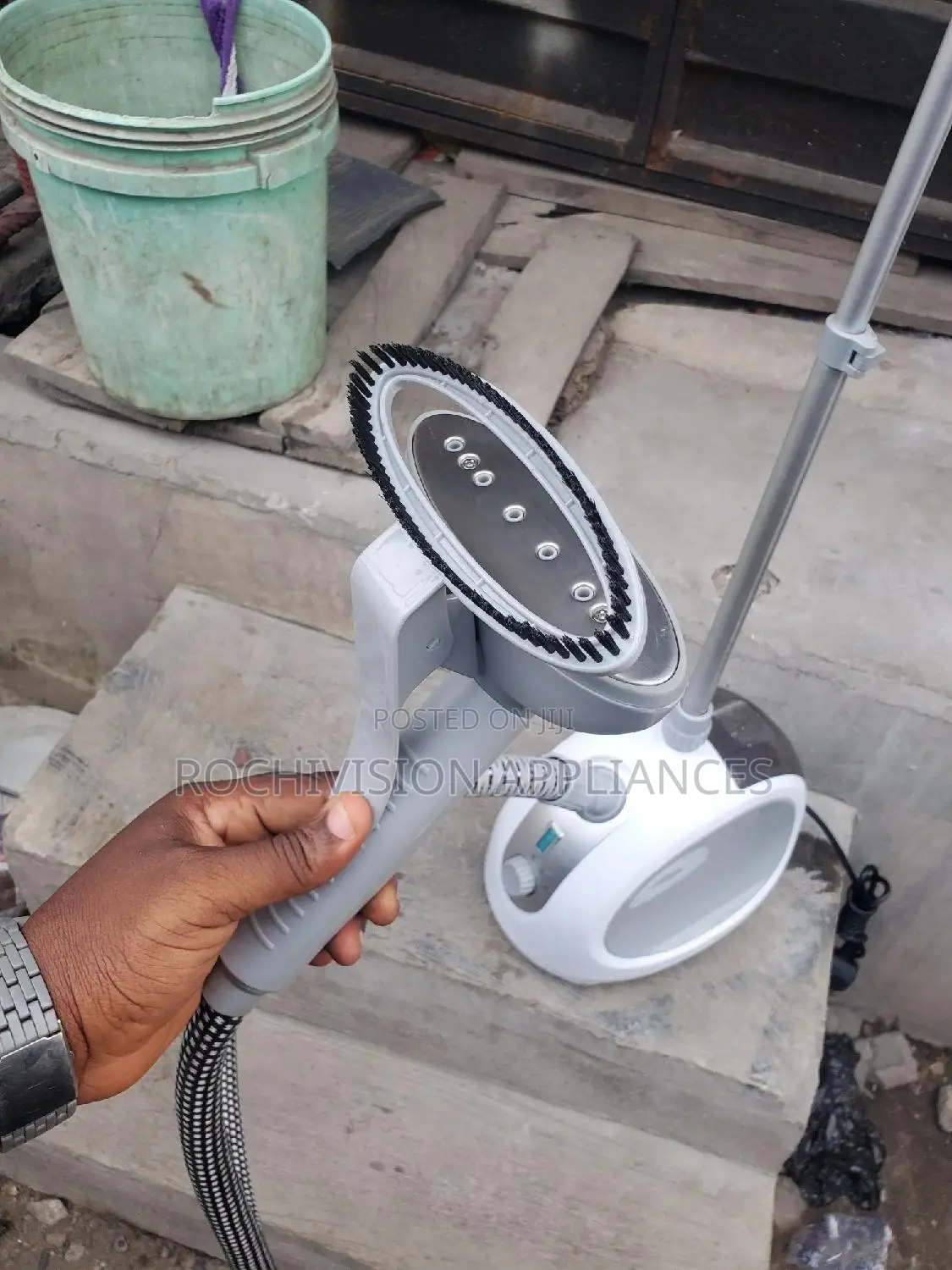 Garment Steamer With Lint Remover Brush Foreign Used Steamer