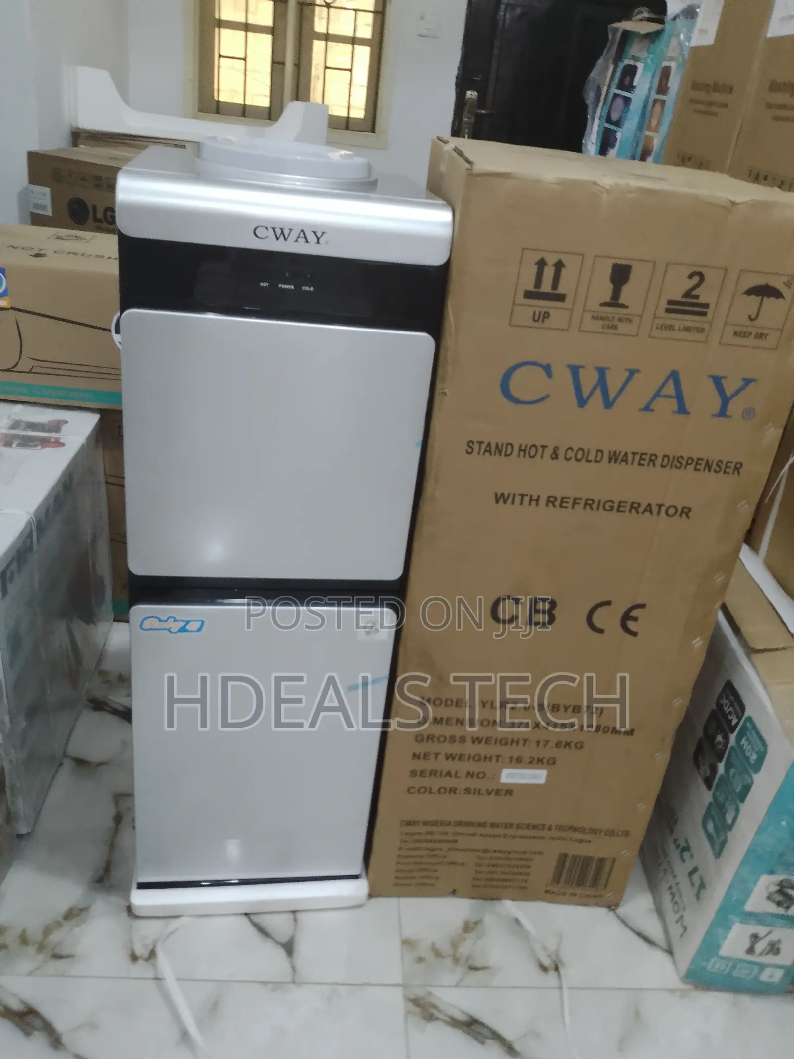 Water Dispenser Hot and Cold-Cway.