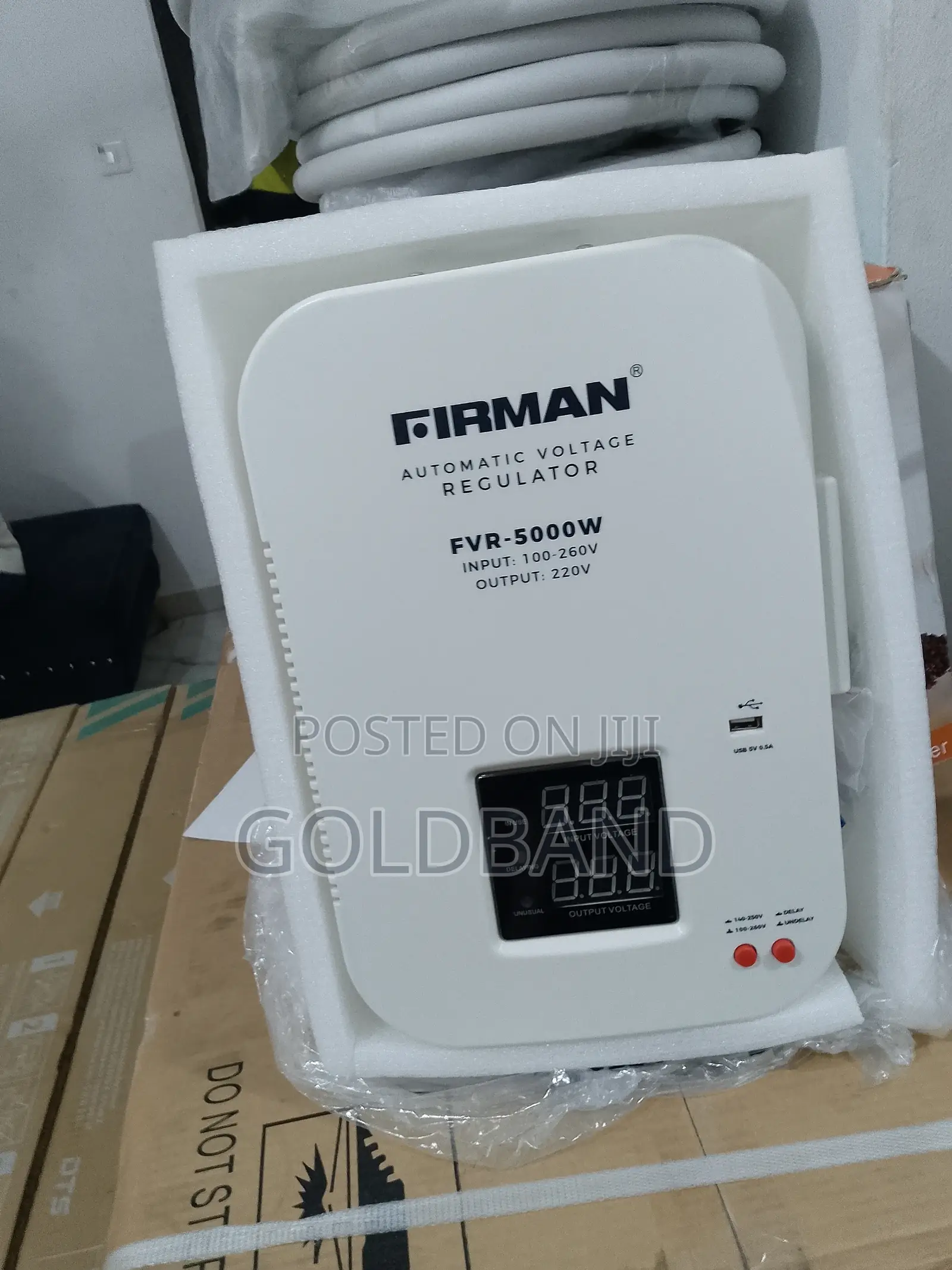 New, Durable Firman FVR-5000w Stabilizer