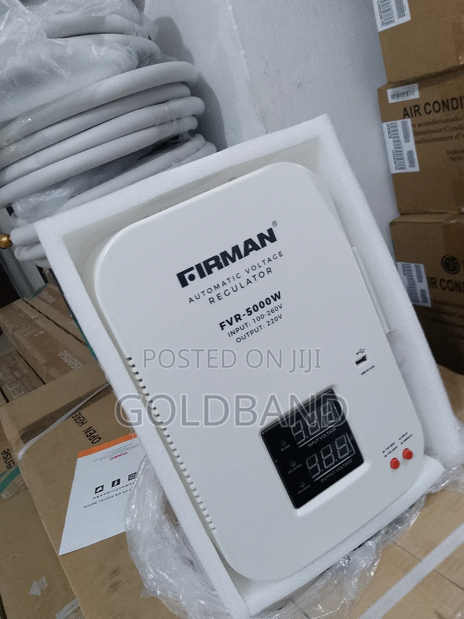 Firman FVR-5000w Stabilizer- Full Range Protection