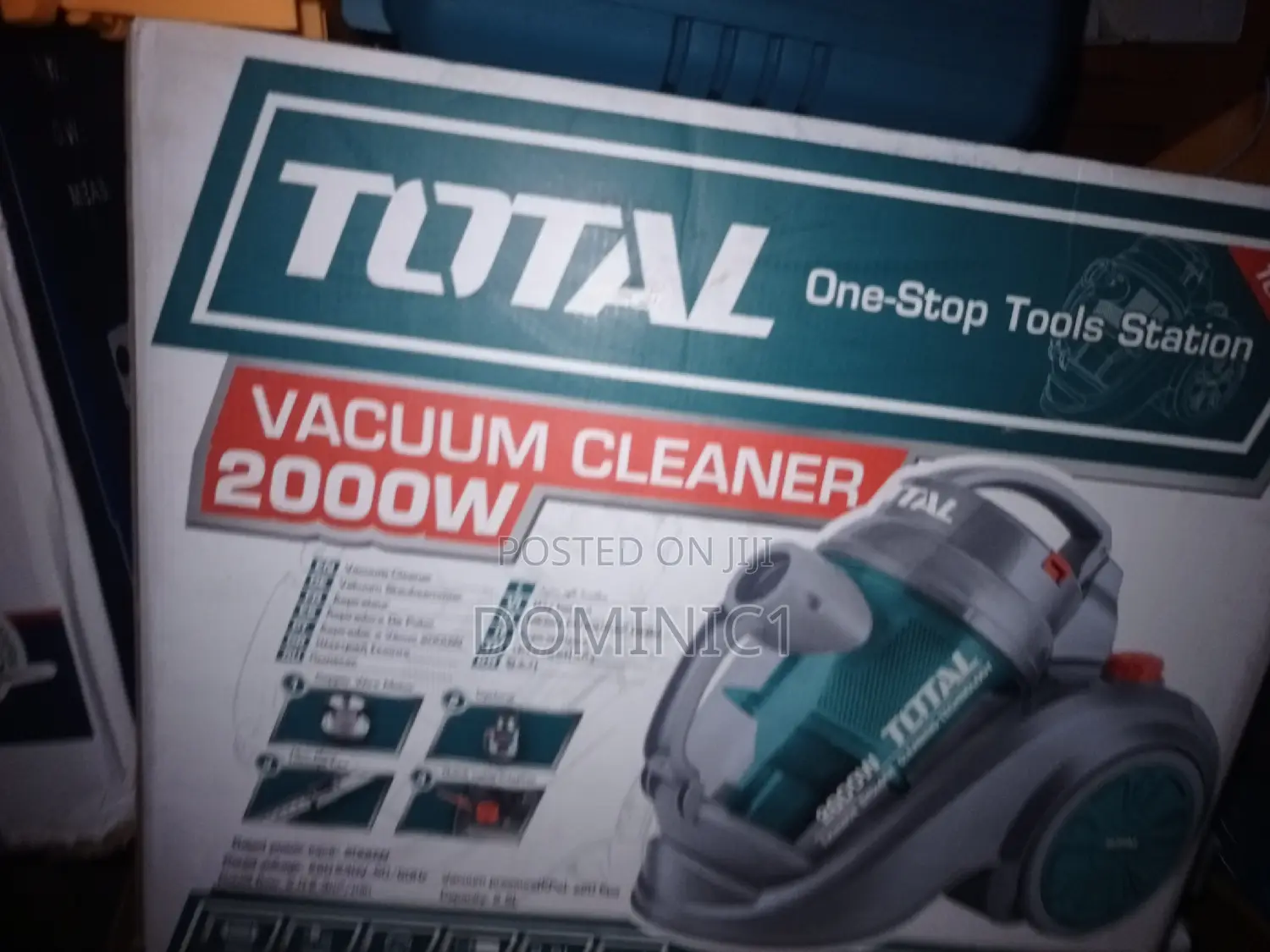 Total Vacuum Cleaner 2000w 2.5l