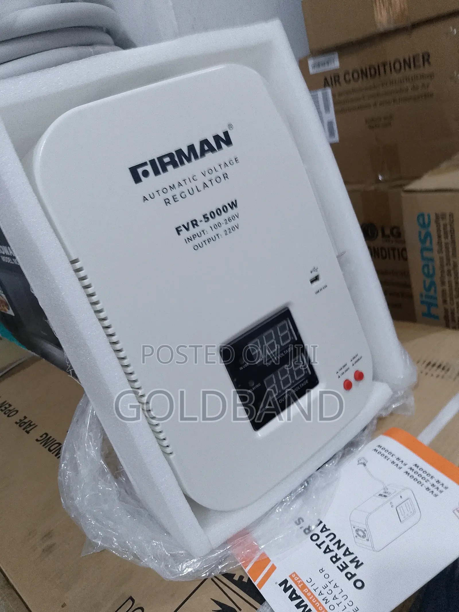 Firman Stabilizer FVR-5000w- Bestselling