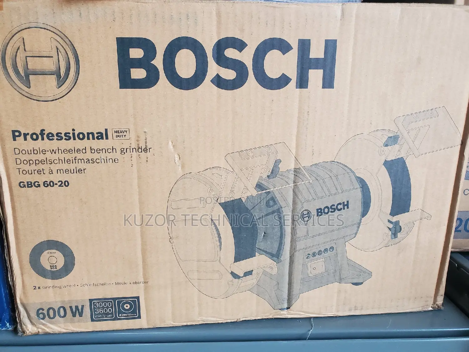 Bosch, GBG 60-20 Bench Grinder