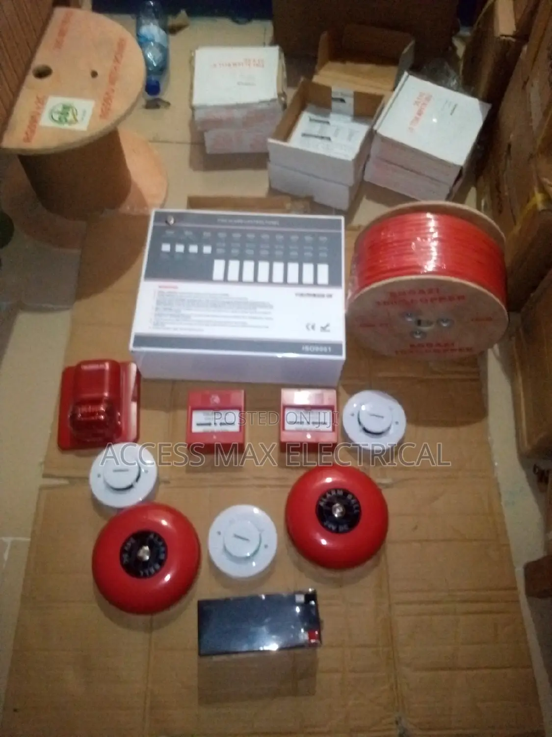 8 Zone Fire Alarm Panel Vision Wide Uk