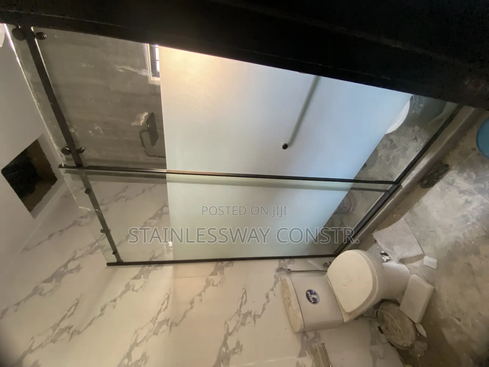 Black Concept Shower Glass Cubicle