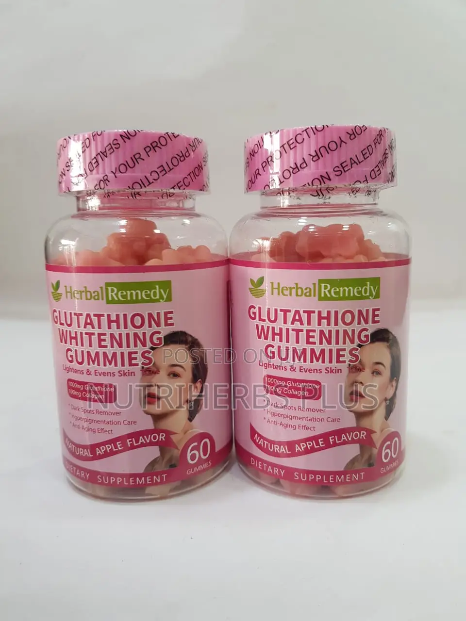 Herbal Remedy:Glutathione Skin Whitening Gumminess  Active
