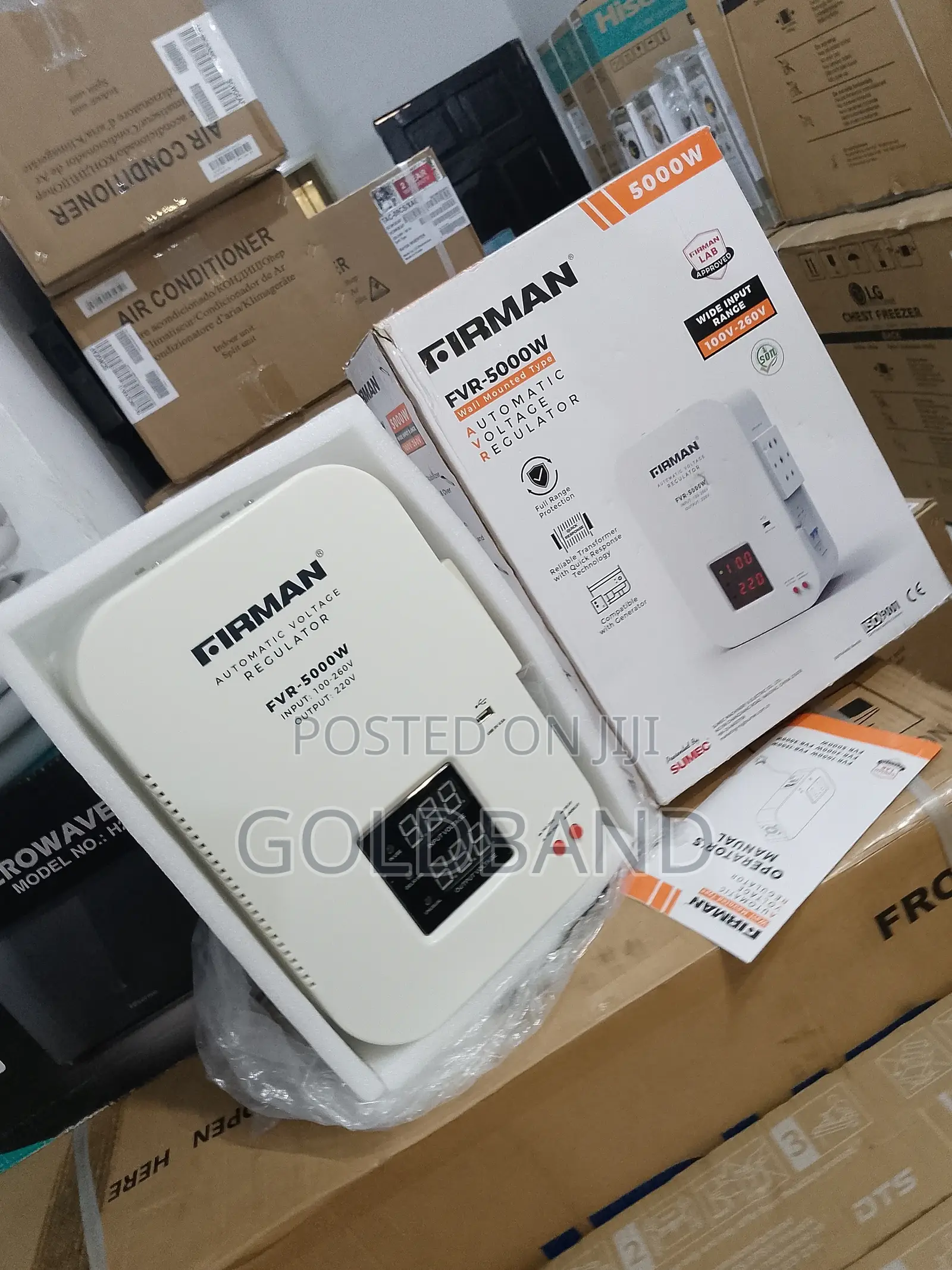 Durable Firman Automatic Voltage Regulator FVR-5000w