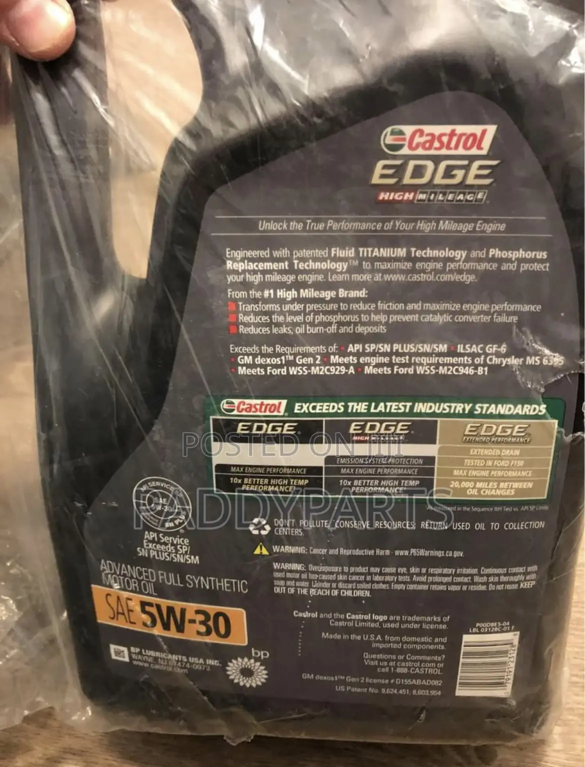 Castrol Edge High Mileage