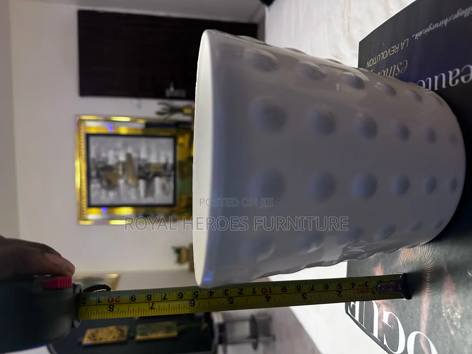 Dotted Plastic Planter
