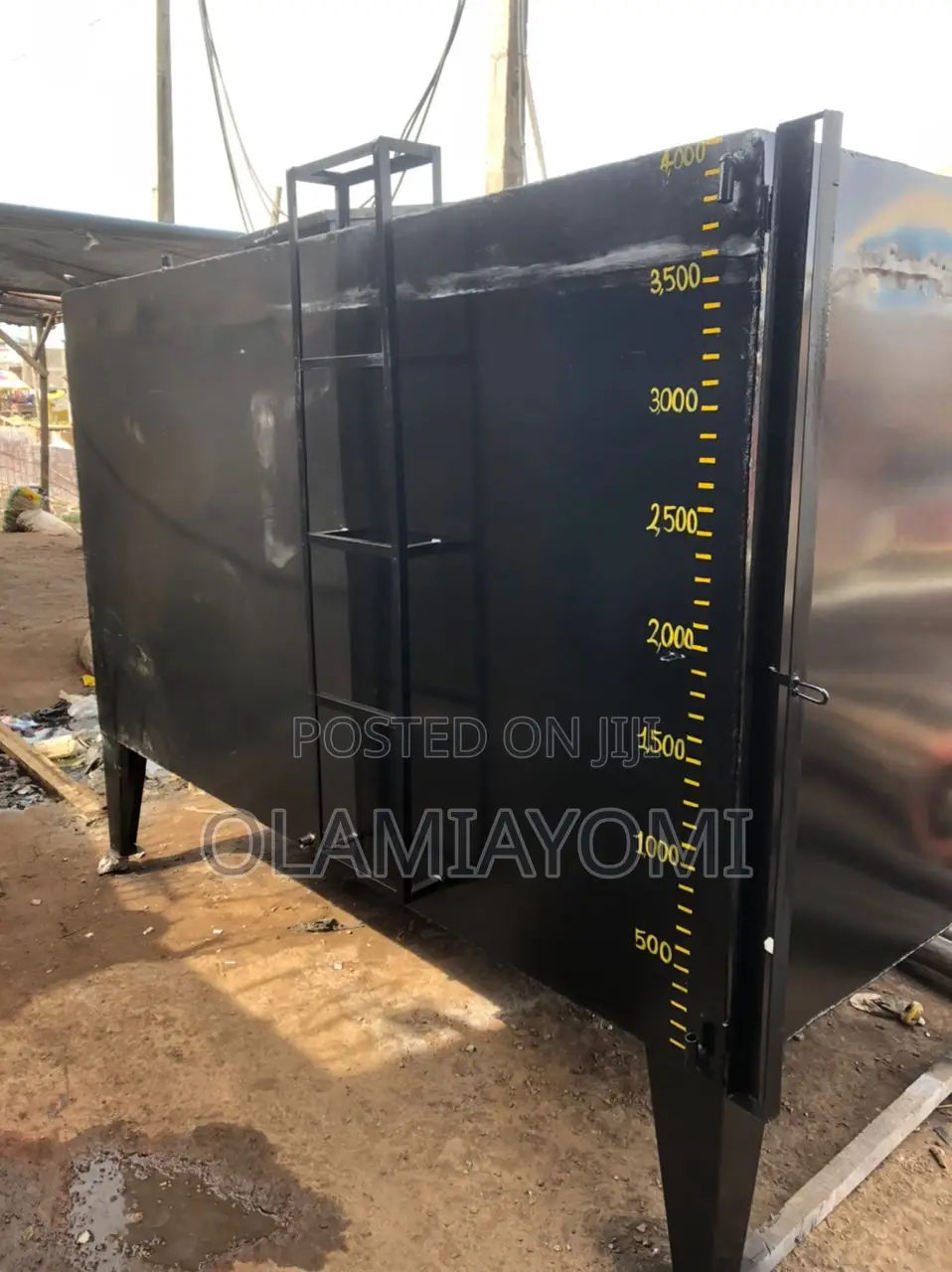 4,000liters Big Generator Diesel Tank