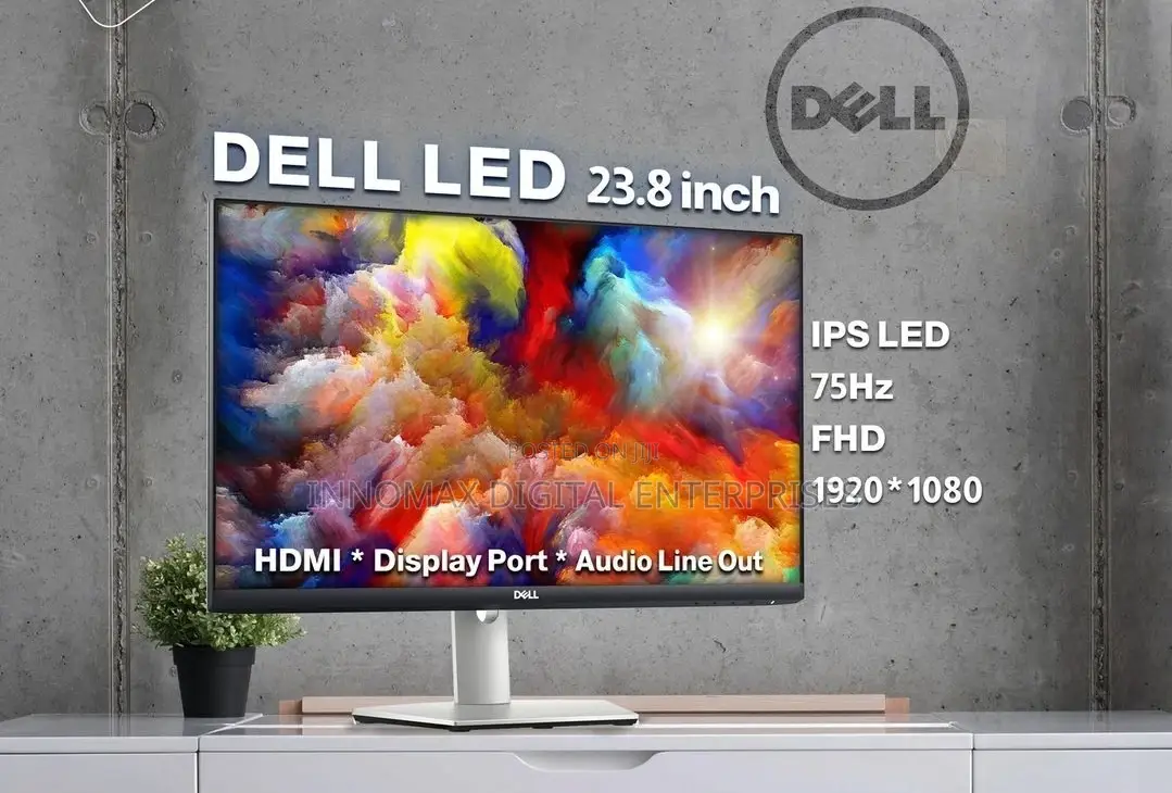 Dell 24"Fhd Ips 75hz Anti-Glare Borderless Hdmi Monitor