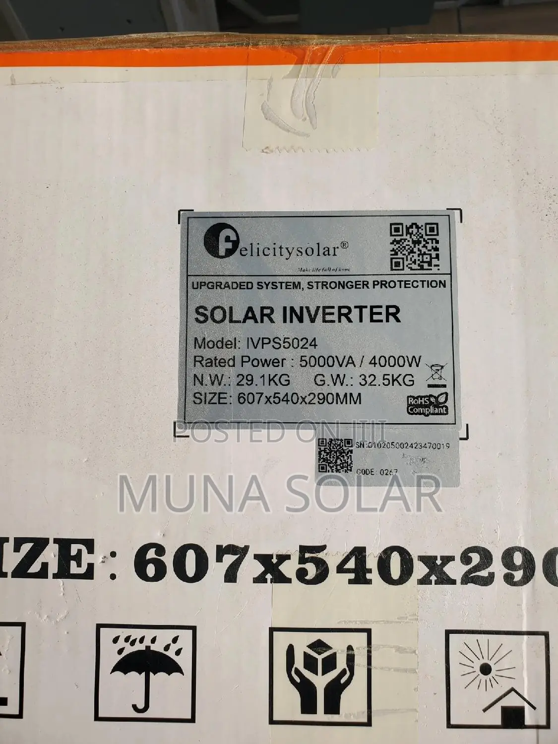 5kva Ivps 24v Felicity Inverter