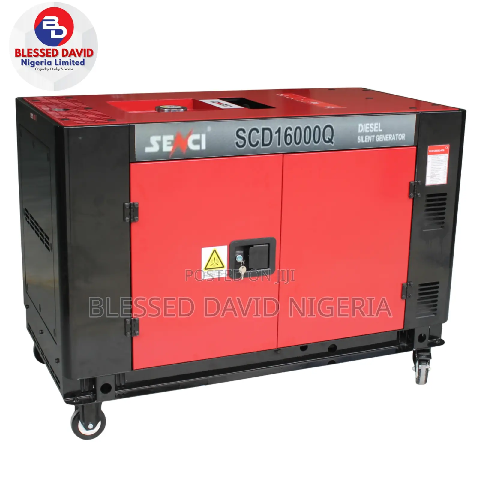 Senci SCD16000Q, 12.5kva Diesel Generator With Silent Canopy
