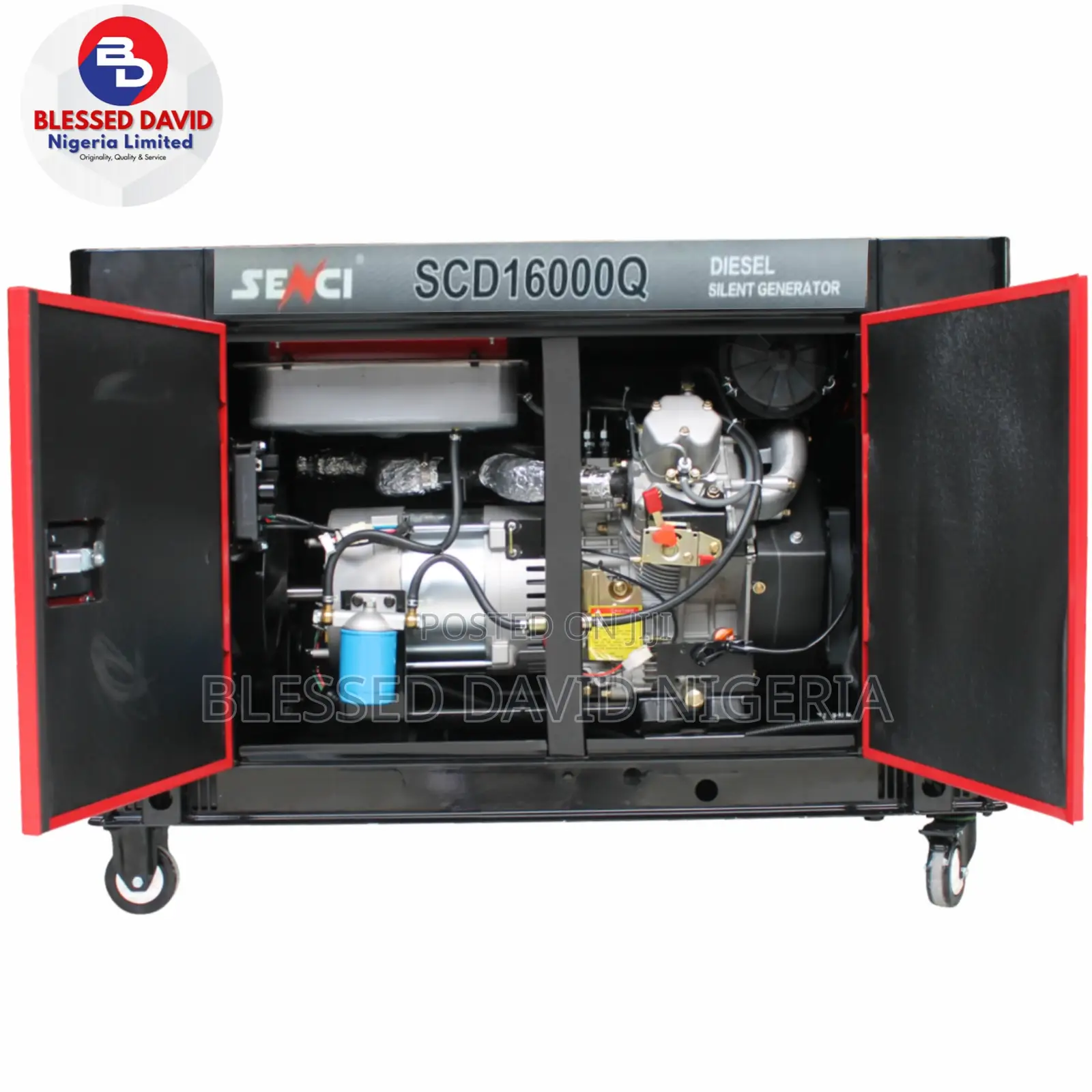 Senci SCD16000Q, 12.5kva Diesel Generator With Silent Canopy