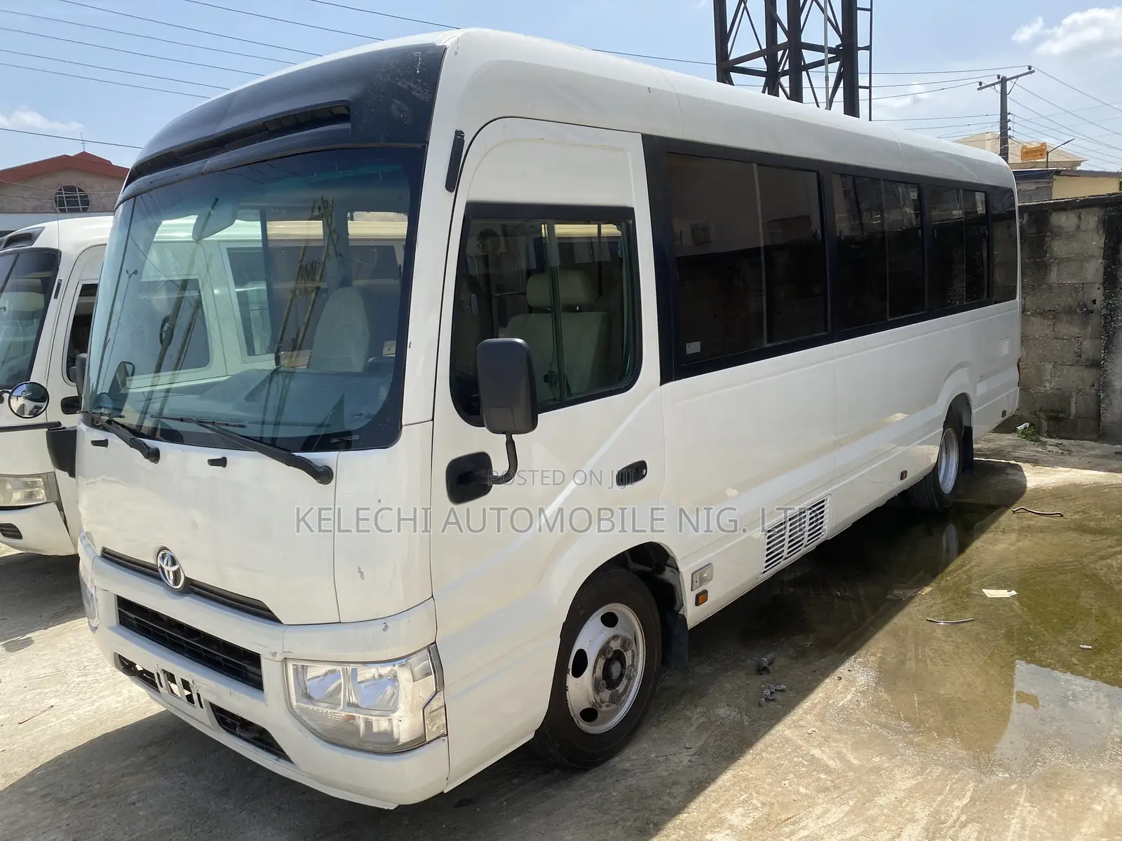 Toyota Coaster 2018 White