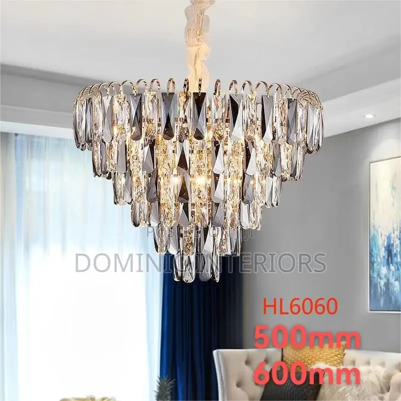 Luxury Round Crystal Lamp/500