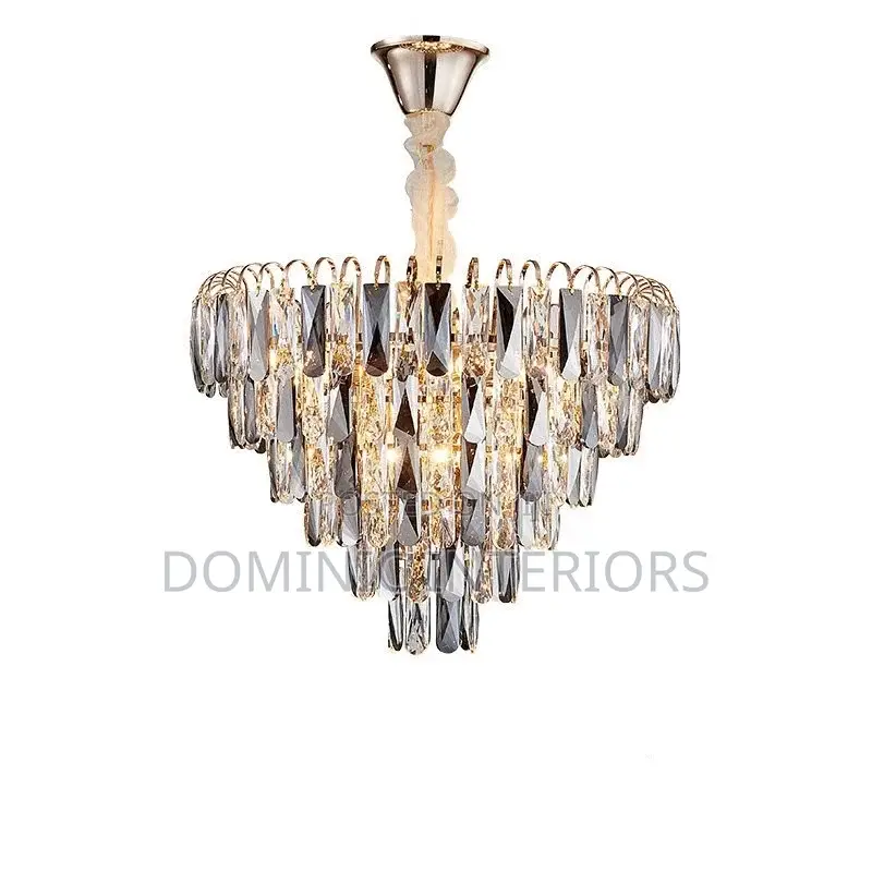 Luxury Round Crystal Lamp/500