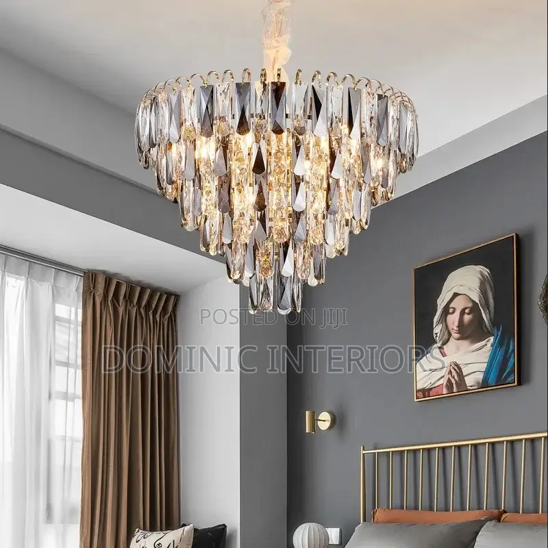 Luxury Round Crystal Lamp/500