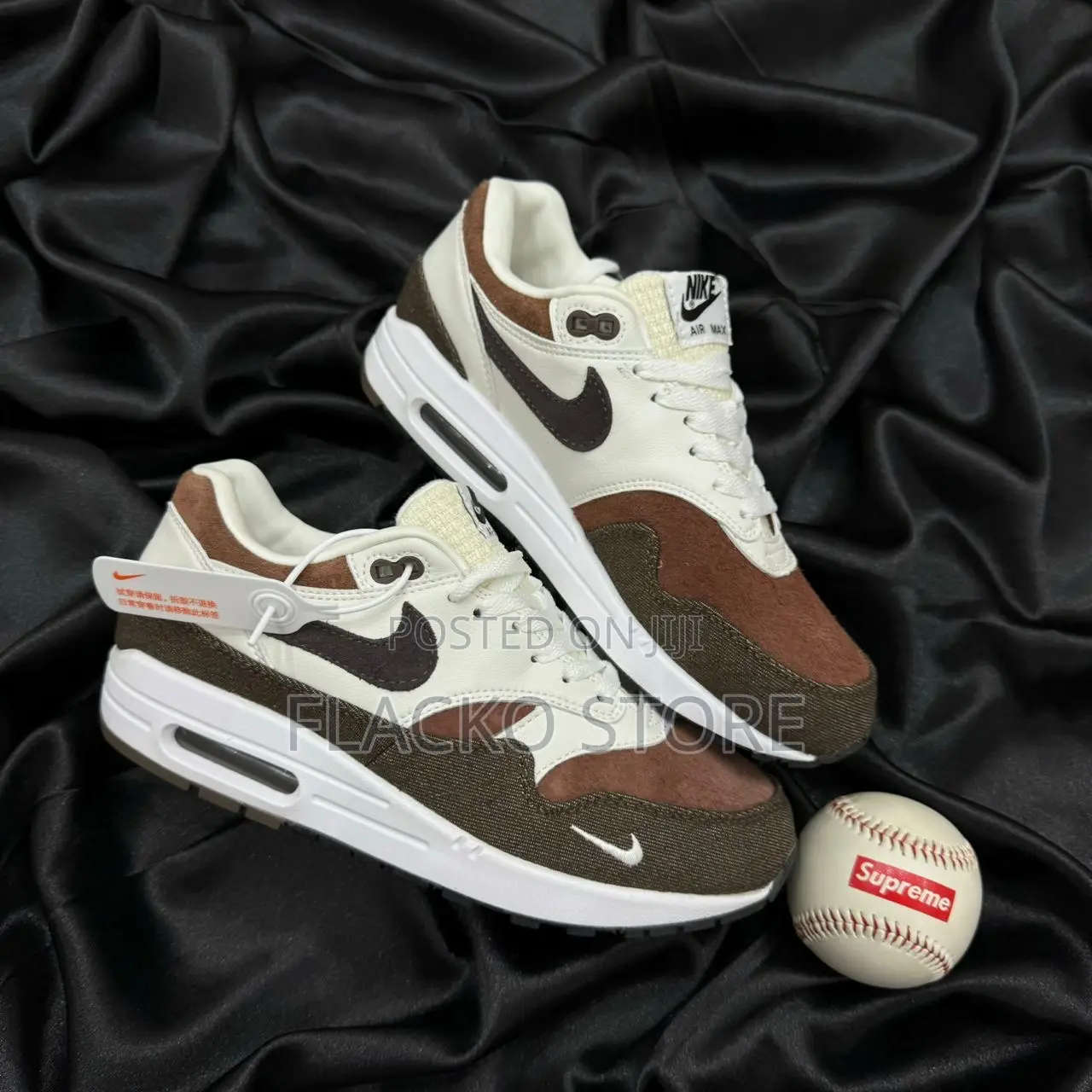 Original Nike Air Max 1 Velvet Brown Sneakers