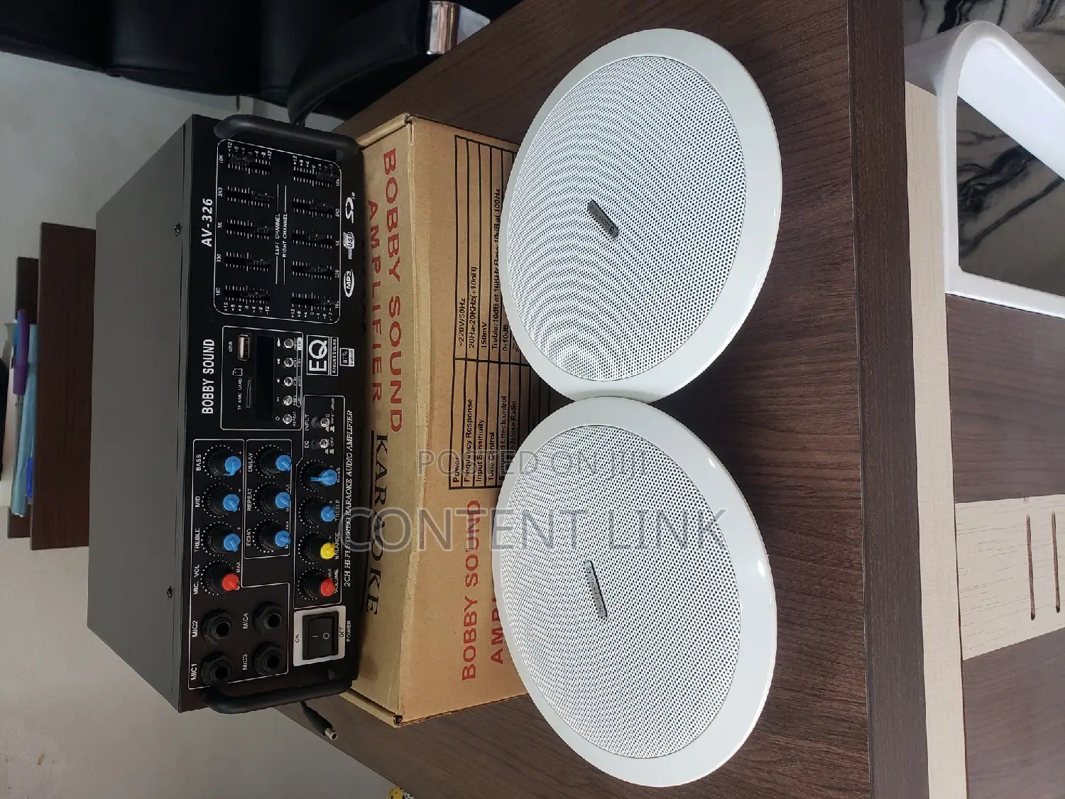 BOBBY Sound Bluetooth Table Amplifier/2 In1 Ceiling/Pop