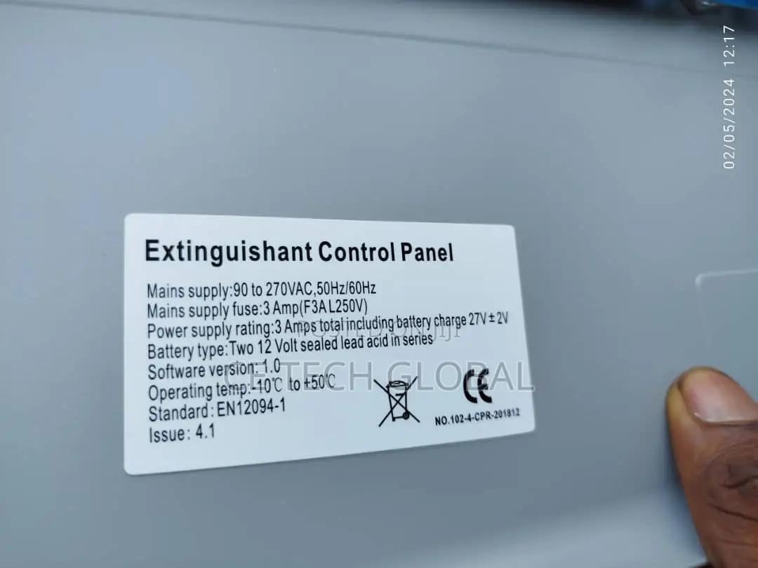 Hst Extinguishing Fire Alarm Panel