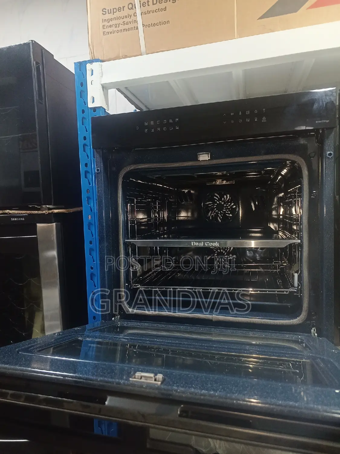Samsung Electric Oven With Dual Cook and Simple Steam, 76L