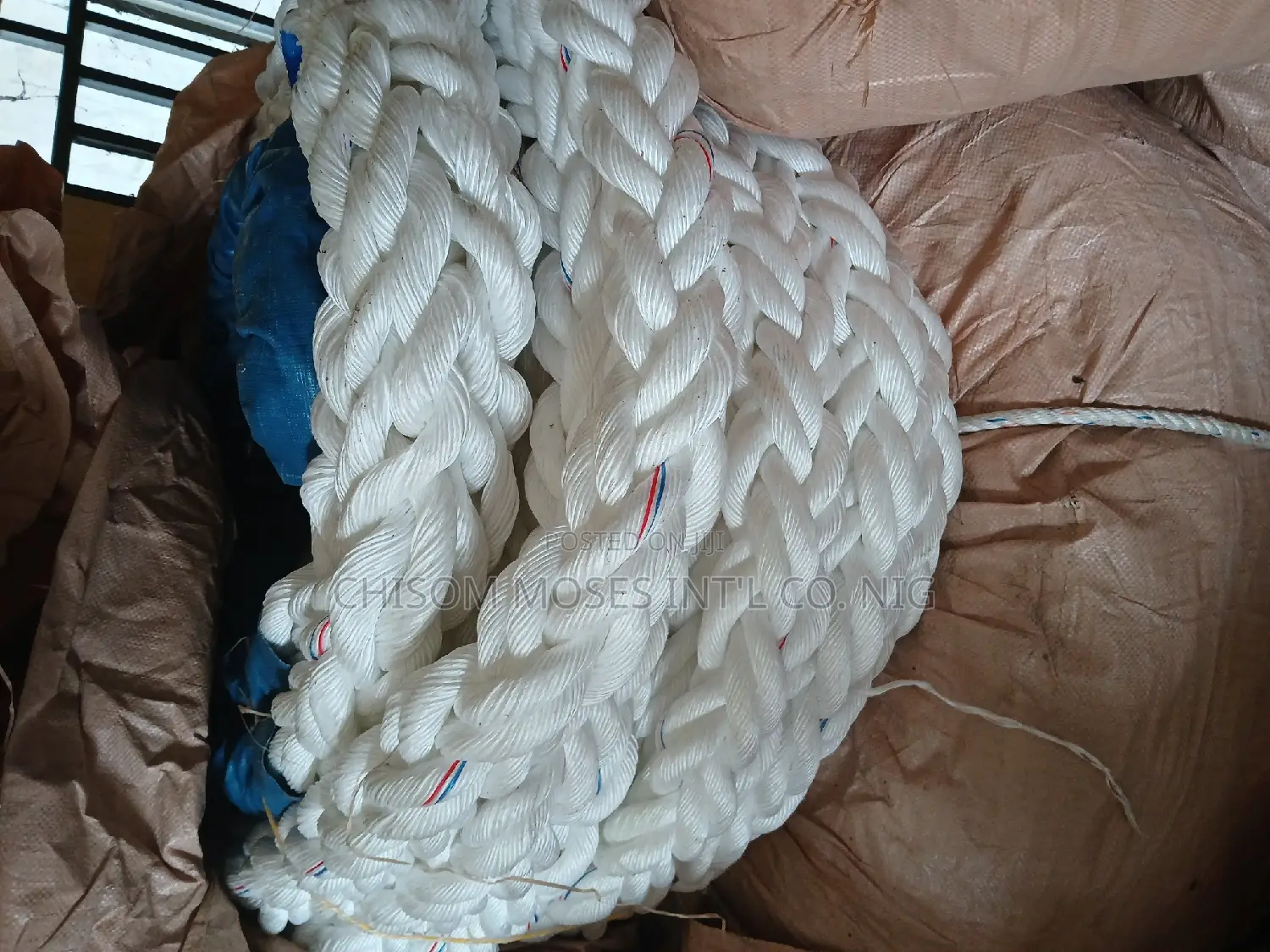 60mm X 200mtrs Marine Rope Polypropylene Mooring Rope