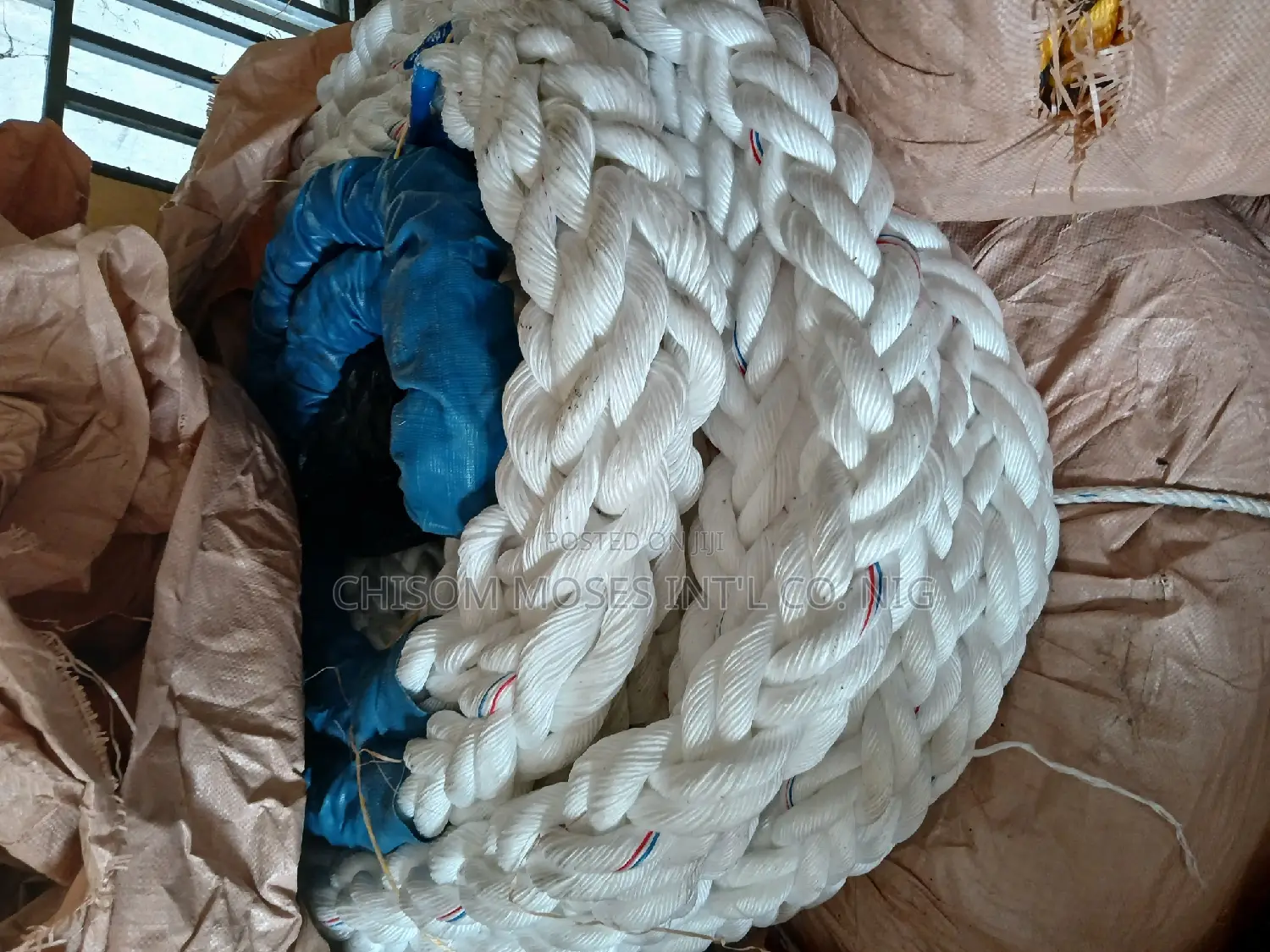 60mm X 200mtrs Marine Rope Polypropylene Mooring Rope
