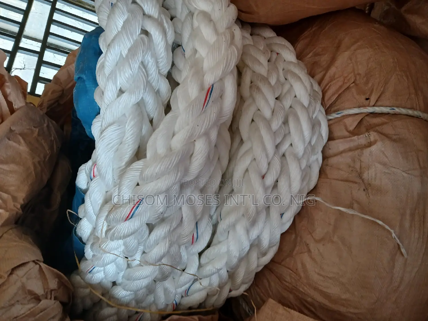 60mm X 200mtrs Marine Rope Polypropylene Mooring Rope