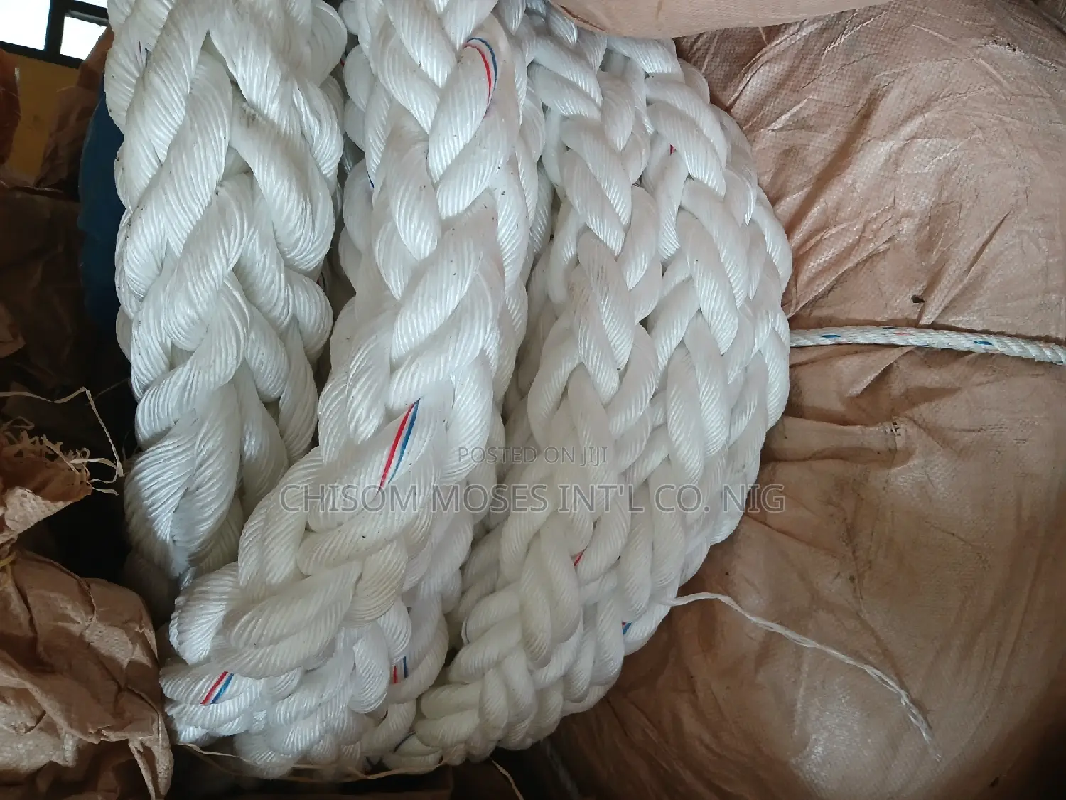 60mm X 200mtrs Marine Rope Polypropylene Mooring Rope