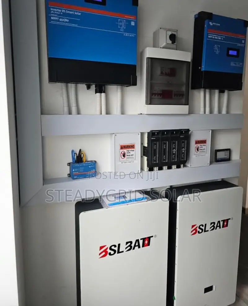 Rugged 10kva Victron Solar System With Srong 20kwh BSL Batte