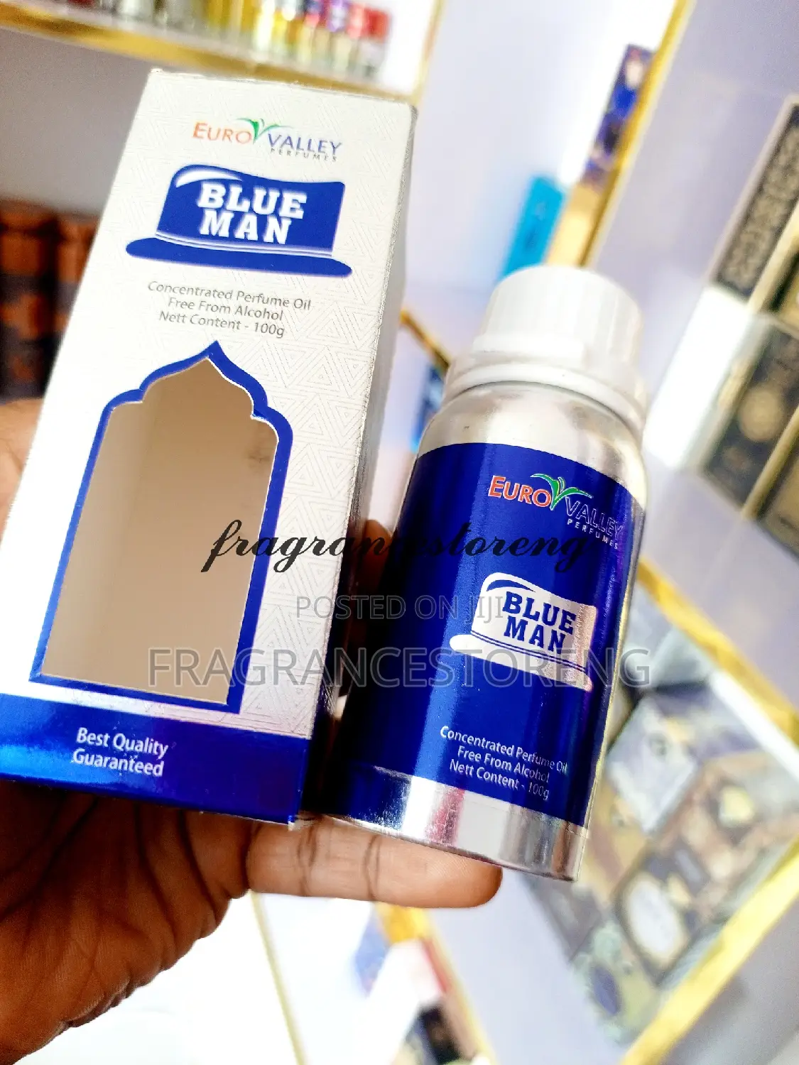 Blue Man Perfume Oil