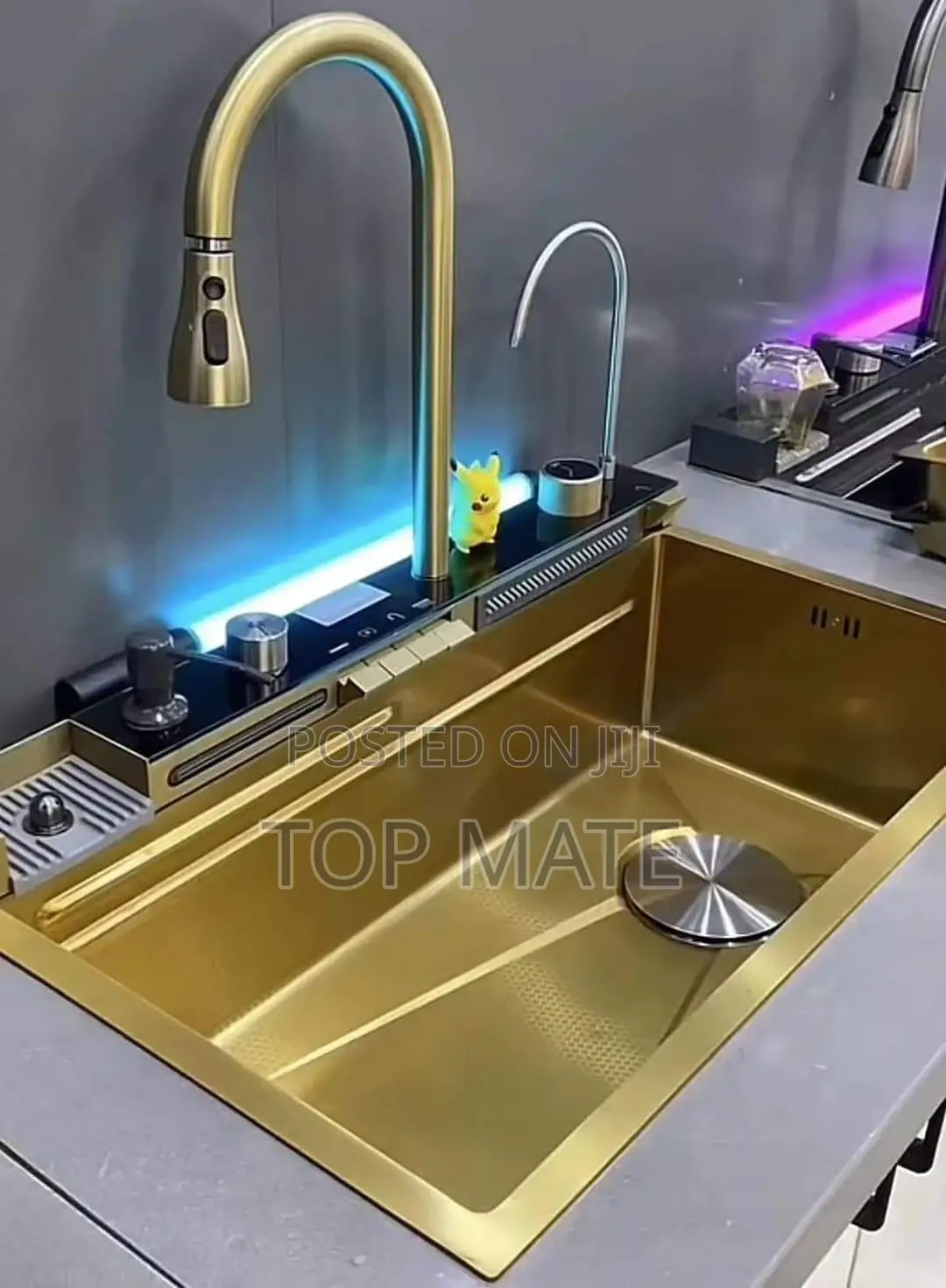 Waterfall Piano Digital Handmade Sink