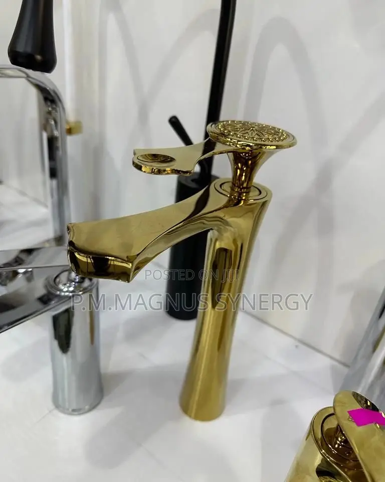 England Standard Long Golden Basin Tap.