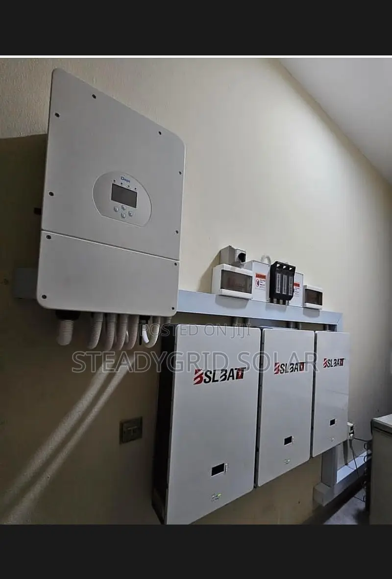 7.5kva Deye Solar Inverter System With 30kwh BSL Lithium Bat