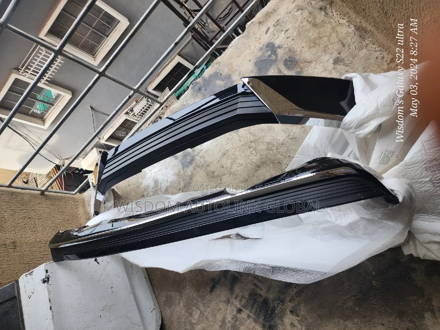 Front and Rear Bumper Spoiler or Padded of Land Cruiser 2020