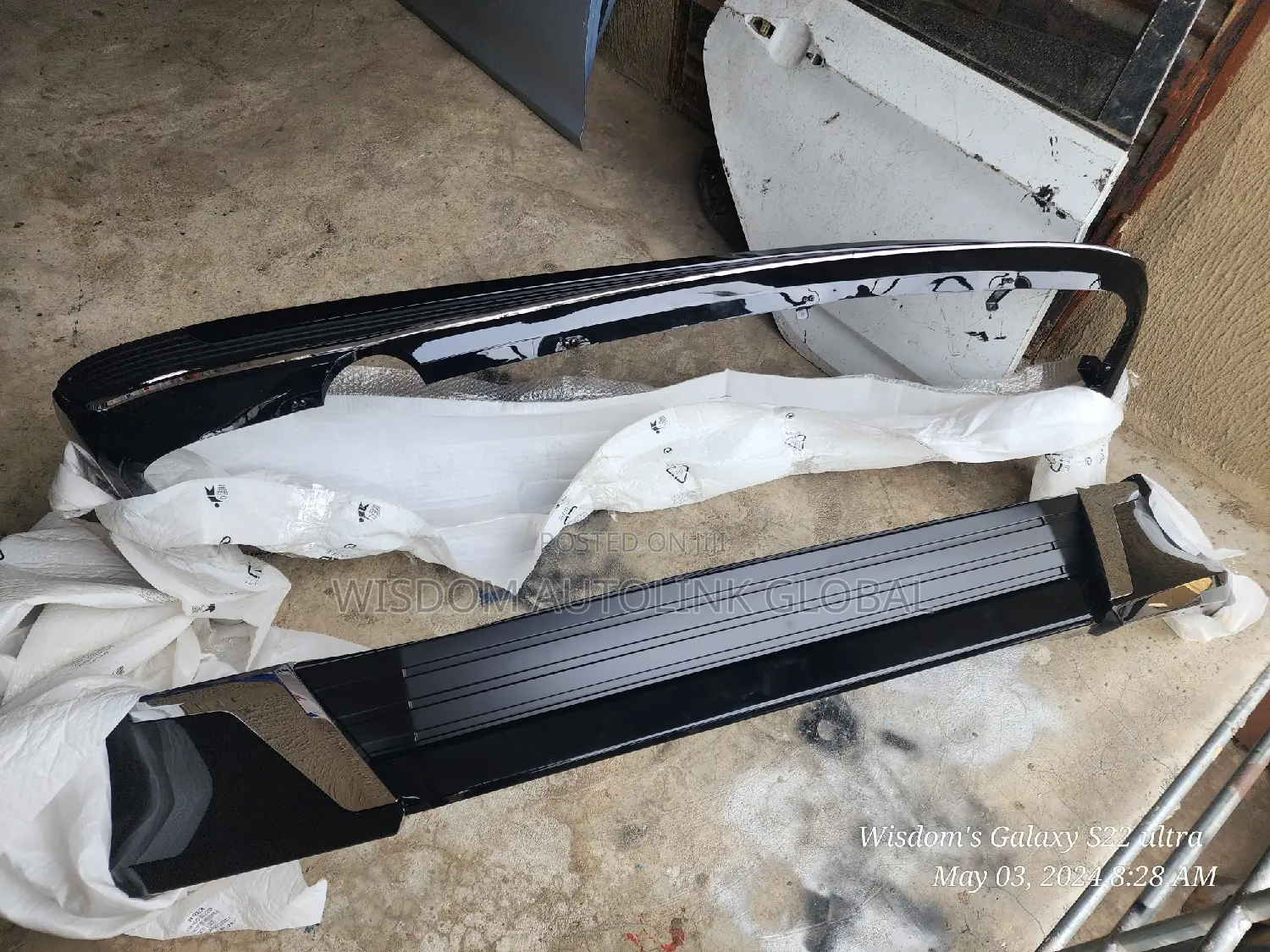 Front and Rear Bumper Spoiler or Padded of Land Cruiser 2020