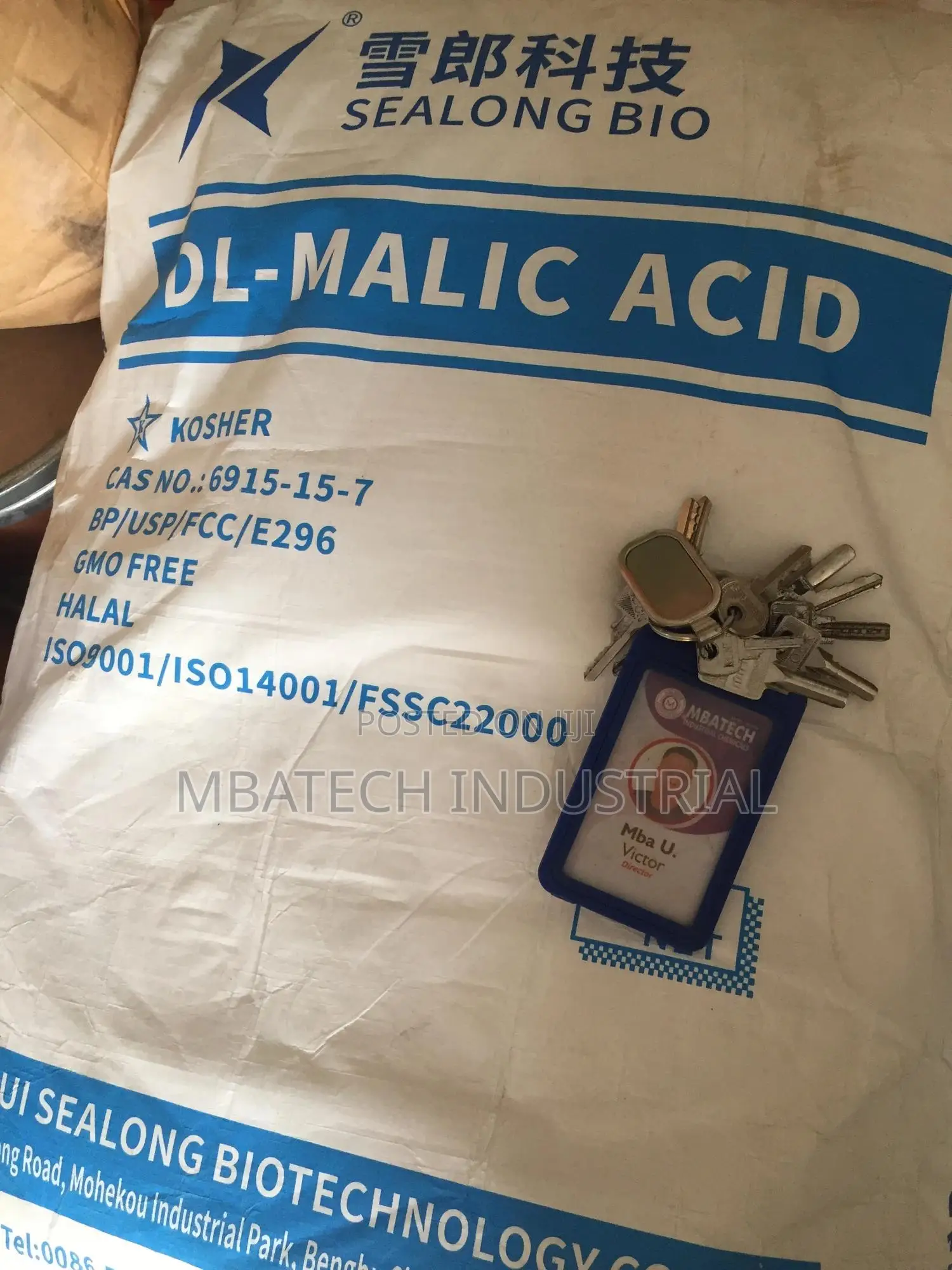 DL Malic Acid