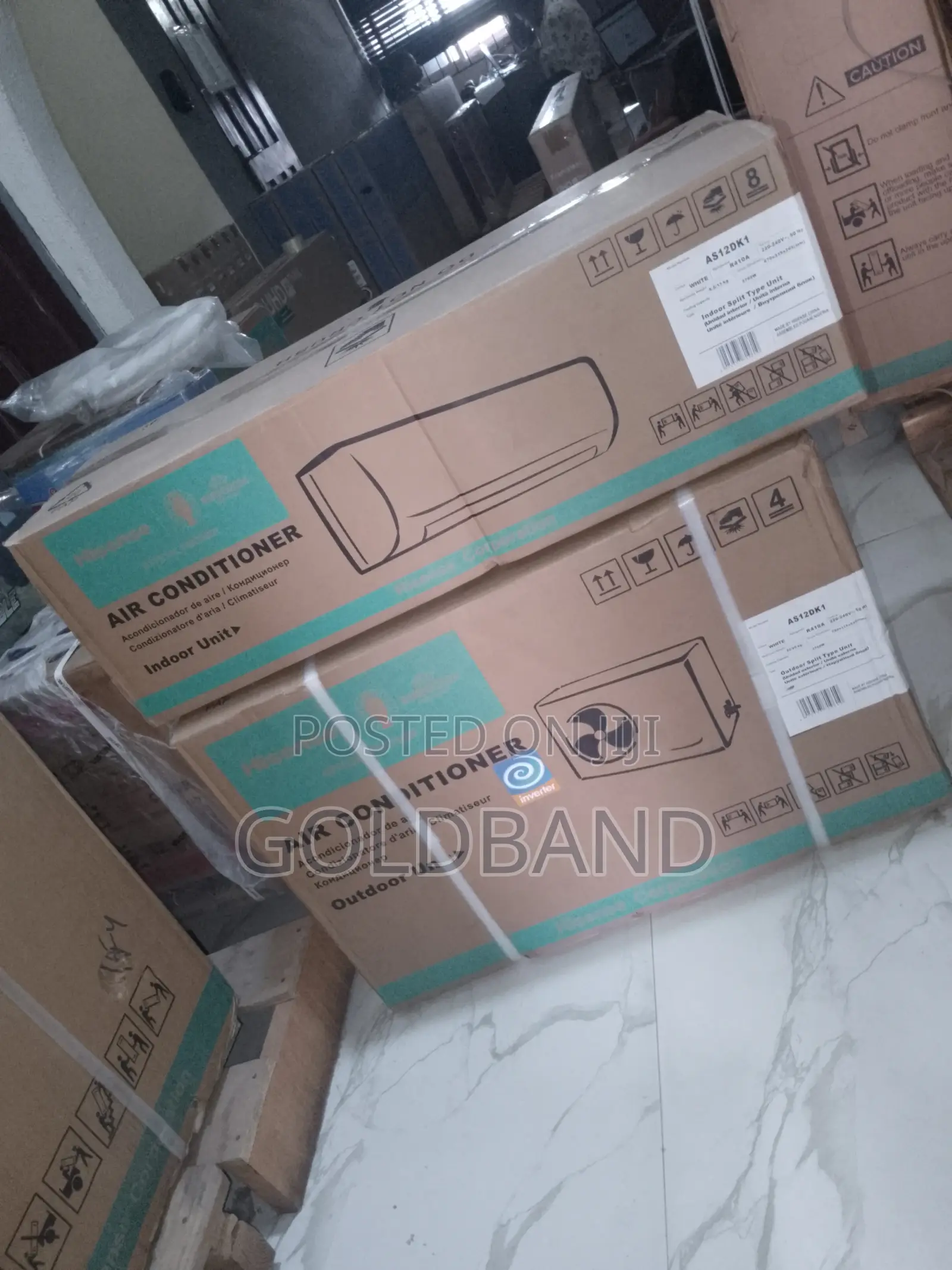 1.5hp Hisense Inverter Air Conditioner- Copper Condenser