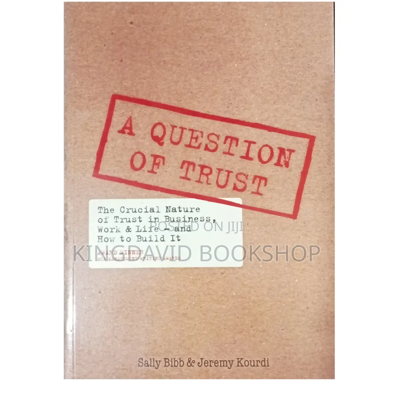 A Question of Trust