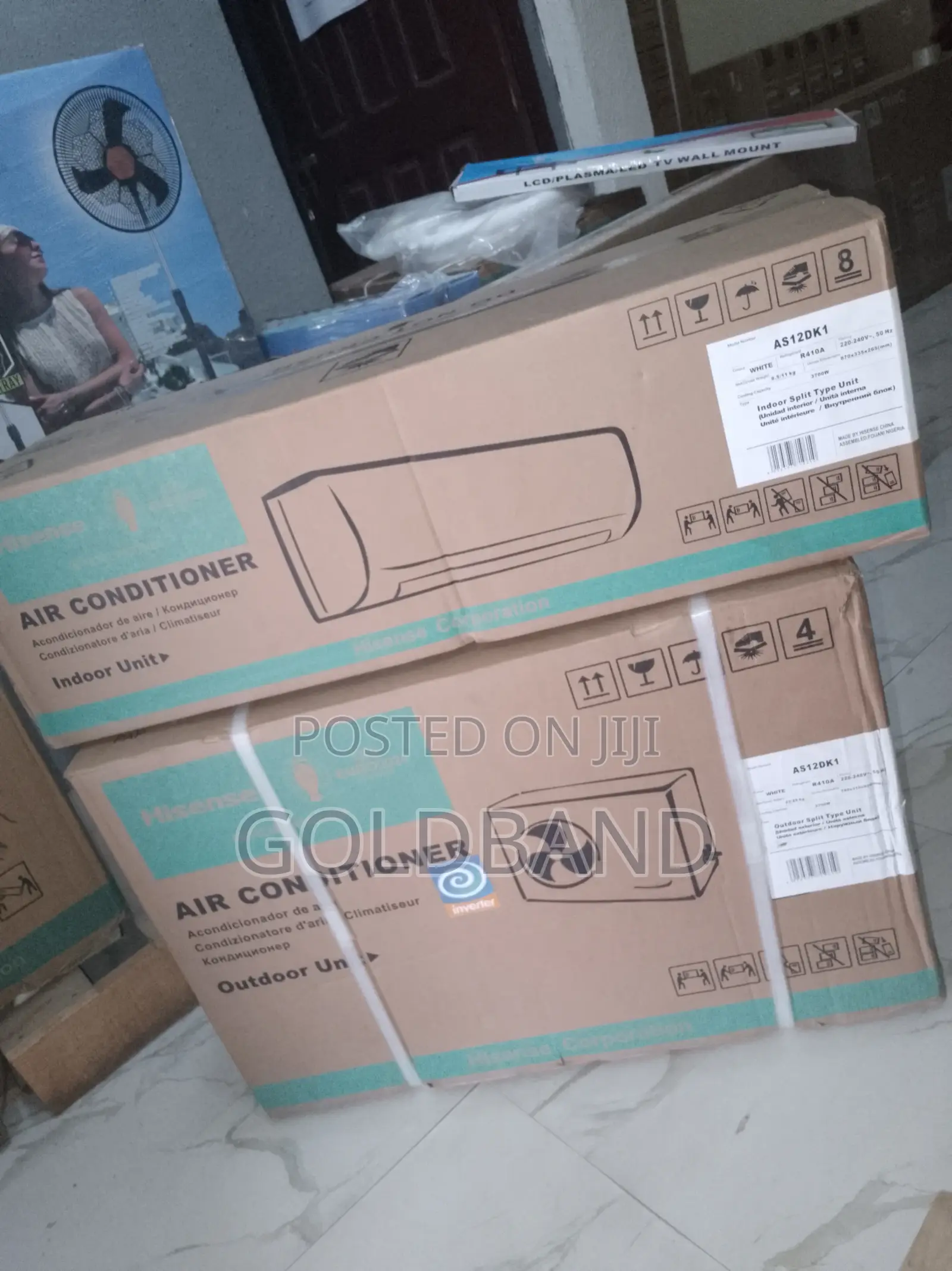 1.5hp Hisense Inverter Air Conditioner (As12dk) + Warranty