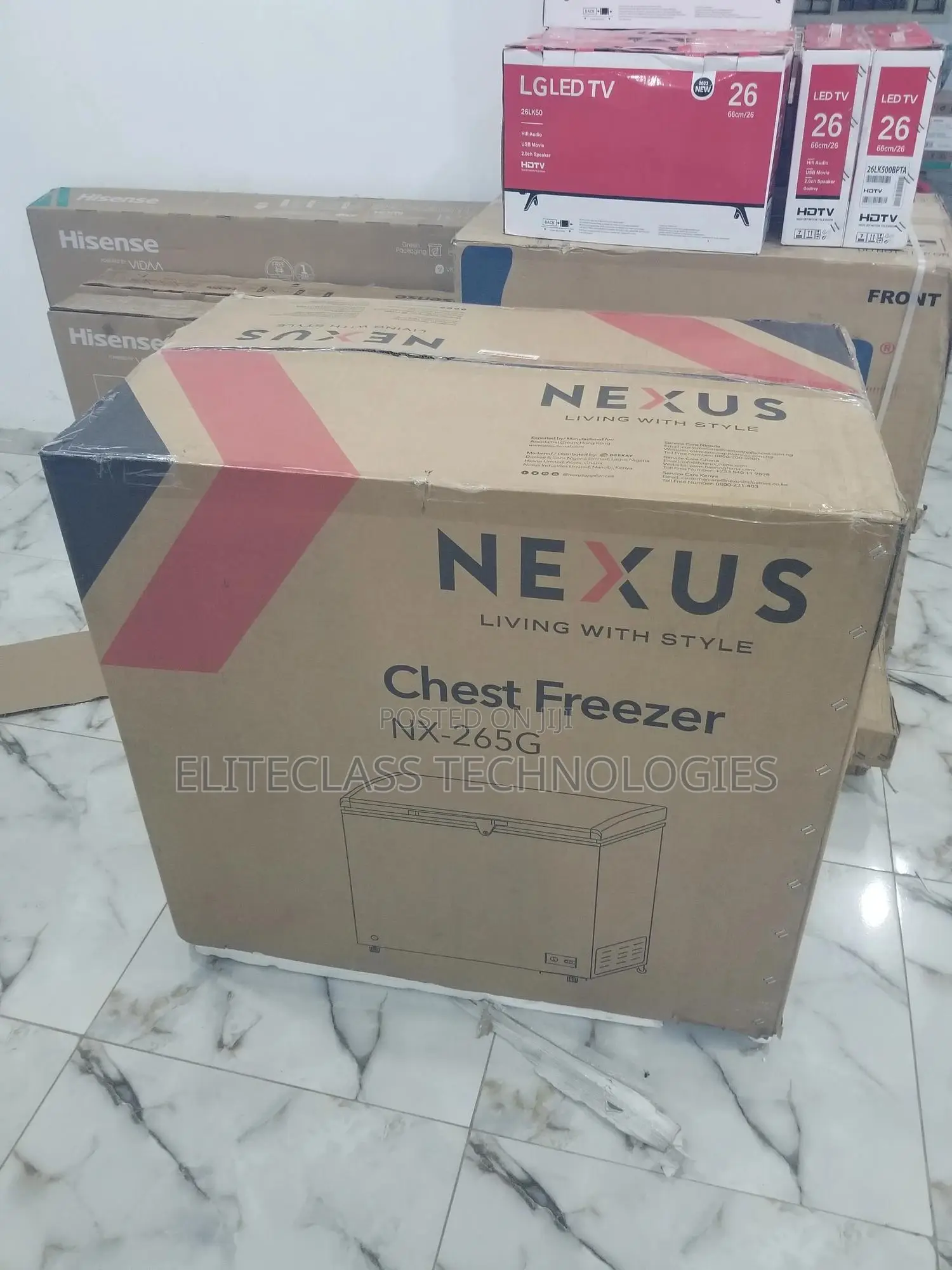 Nexus 200L Fast Freeze Chest Freezer (NX-265G).