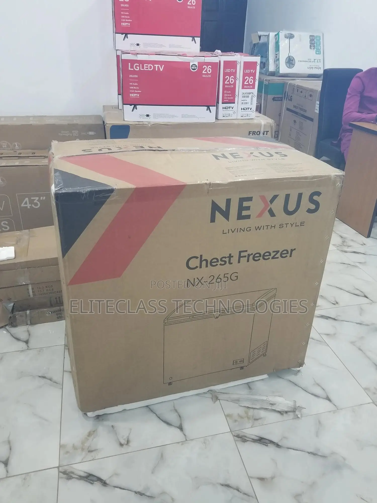 Nexus Nx-265g Chest Freezer 200L.