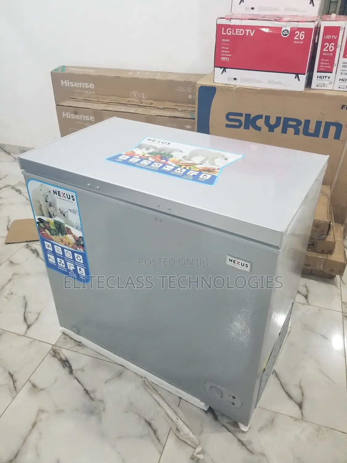 Nexus Nx-265g Chest Freezer 200L.