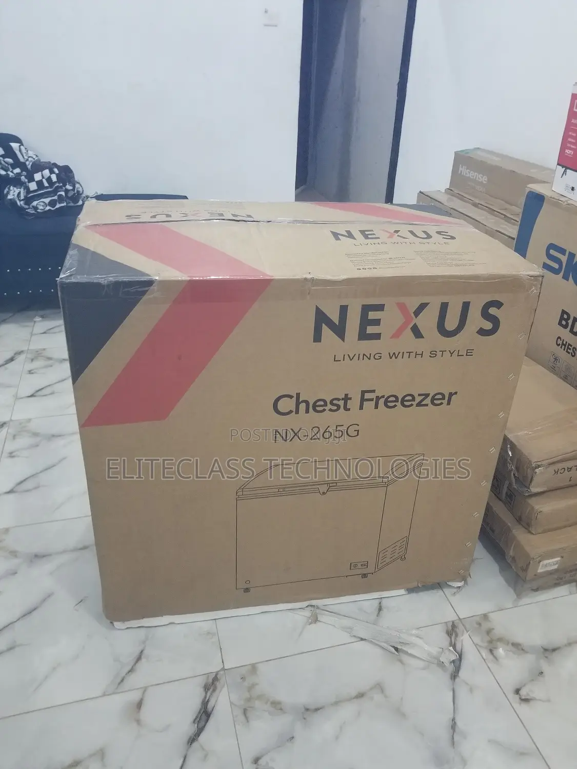 Nexus 200L Chest Freezer Nx-265g (High Quality).