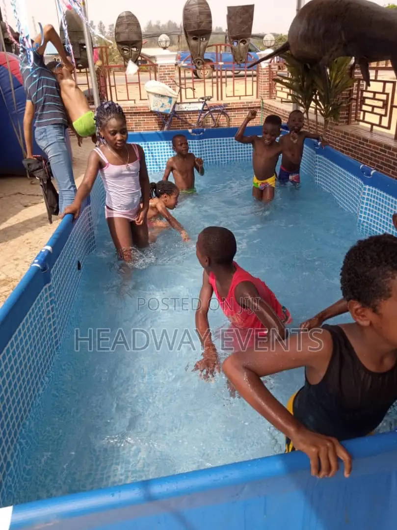Mobile Swimming Pool for Children Available for Rent Ikorodu