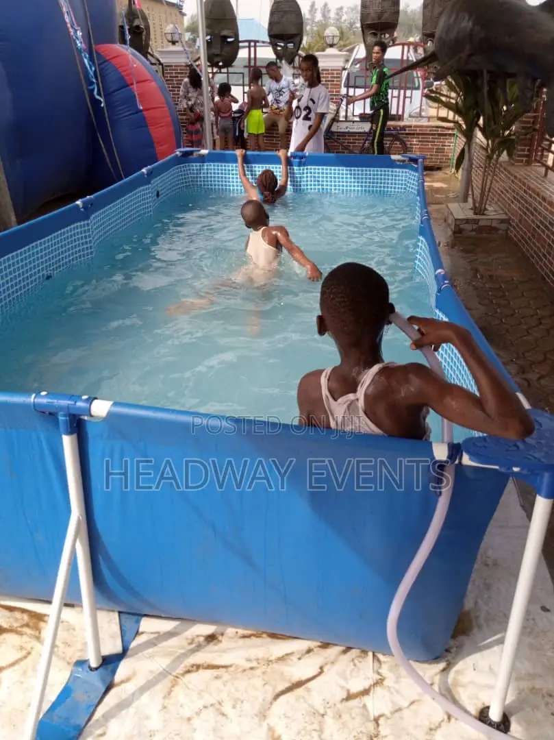 Mobile Swimming Pool for Children Available for Rent Ikorodu